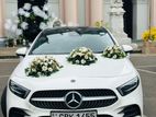 wedding car benz a class for hire