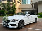 wedding car benz c class for hire