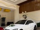 wedding car benz c200for hire