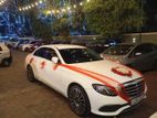 wedding car benz e class for hire