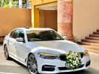 wedding car bmw 530e for hire
