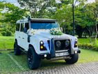 Wedding Car - Defender Black / White