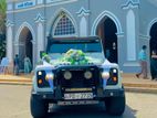 Wedding Car Defender for Hire