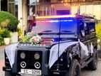 wedding car defender for hire