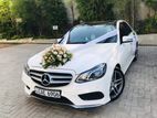 Wedding Car for Hire Mercedes Benz E300