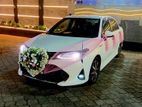 wedding car for Hire toyota Axio