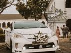 Wedding car for hire toyota