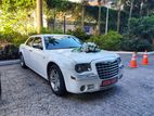 Wedding Car Hire for Chrysler shot limousine