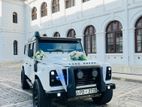 wedding car hire for defender