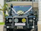 Wedding car hires- Defender