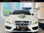 Wedding Car Hires - Mercedes Benz C 300 Premium with Free Decoration