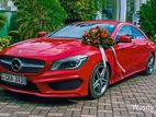 Wedding Car - Red Benz for Hire