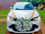 Wedding car rent toyota axio
