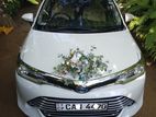 Wedding car Toyota axio