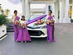 Wedding car Toyota axio