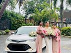 Wedding car Toyota axio