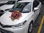 Wedding car Toyota axio hybrid