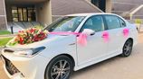 Wedding car toyota axio hybrid
