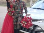 Wedding car Toyota axio hybrid