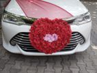 Wedding car Toyota axio hybrid