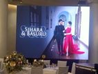 Wedding Display Screen Rent - 8x12 Feet