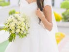 wedding frock with Lehenga