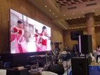 Wedding Screen Rental With Live Streaming