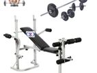 Weight Bench with Full Set DDS