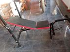 Weight bench with full set