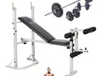 Weight Bench with Full Set HJ1