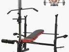 Weight Bench with Latpull Down Tower HJ