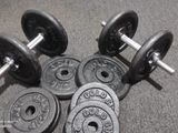 Weight Plates Set with Dumbells