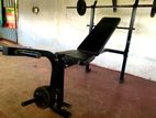 Weight set & Multifunction adjustable bench