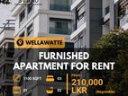 Wellawatte - 03 Bedroom Furnished Apartment for rent