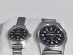 Military Style Watch Pair