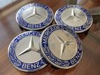 Mercedes Benz Blue Wheel Caps