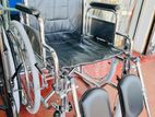 Wheel Chair Arm Decline with Leg Adjustable Rubber Tyre