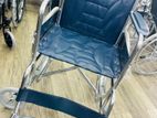 Wheel Chair Crome Plated Steel Frame Wheelchair