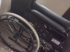 Crome Plated Steel Frame Wheelchair