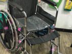 Wheel Chair Fabric Padded Cushion Seat With Alloy