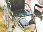 Wheel Chair Leg Adjustable & Arm Decline