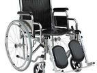 Wheel Chair Leg Adjustable & Arm Decline