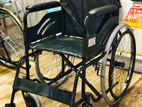 Wheel Chair Powder Coated Black Edition with Safety Belt