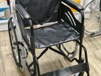 Wheel Chair Powder Coated Black Edition with Safety Belt