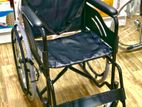 Wheel Chair Powder Coated Black Edition With Safety Belt