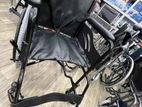 Wheelchair black edition with safety belt