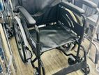 Wheelchair Black with Safety Belt