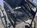 Wheelchair Black with safety belt