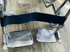 Wheelchair Crome Plated Steel Frame