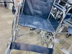 Wheelchair Crome Plated Steel Frame Wheel Chair